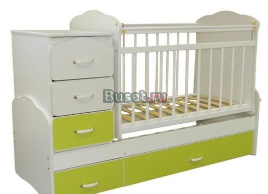 Кроватка - трансформер с маятником.Новая Москва