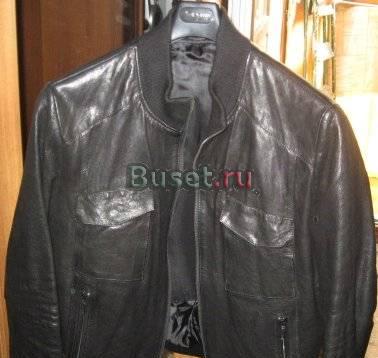 Мужская кожанная куртка Москва