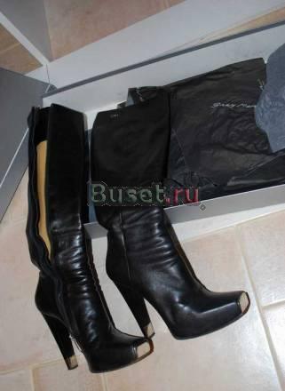 Сапоги кожаные Москва