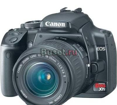 Canon Digital Rebel XTi 10.1MP Digital SLR Camera Москва