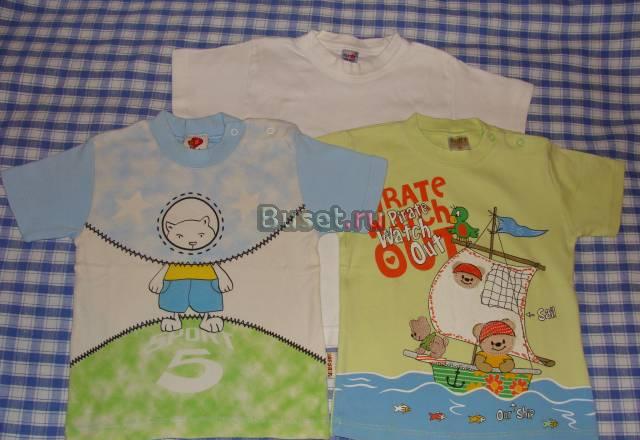 Футболки (3шт) на мальчика, 2-2,5 года Москва