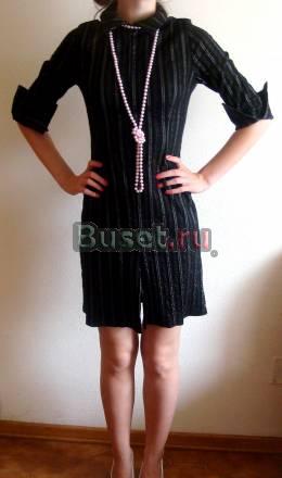 Стрейчевое черное Платье Москва