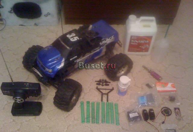 Монстр savage 3.5  двс 1/8 RTR Москва
