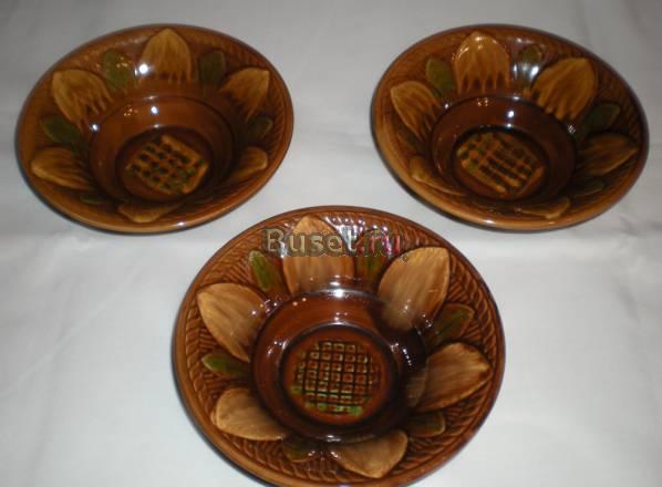 Тарелки Керамика СССР 3 шт Москва