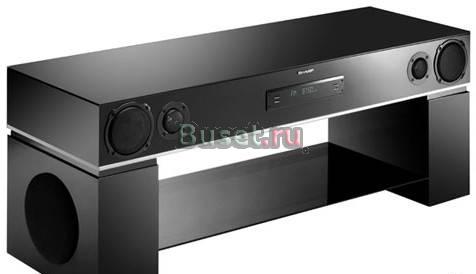 Напольная тумба с кинотеатром Sharp AN-PR1000H Москва