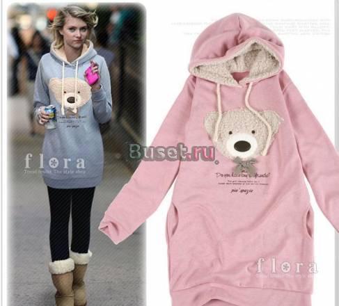 Новое худи с мишкой, Корея Санкт-Петербург