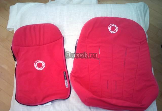 Розовый флис для Bugaboo Cameleon б.у Москва