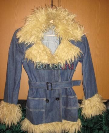 Куртка - парка из джинсы Москва