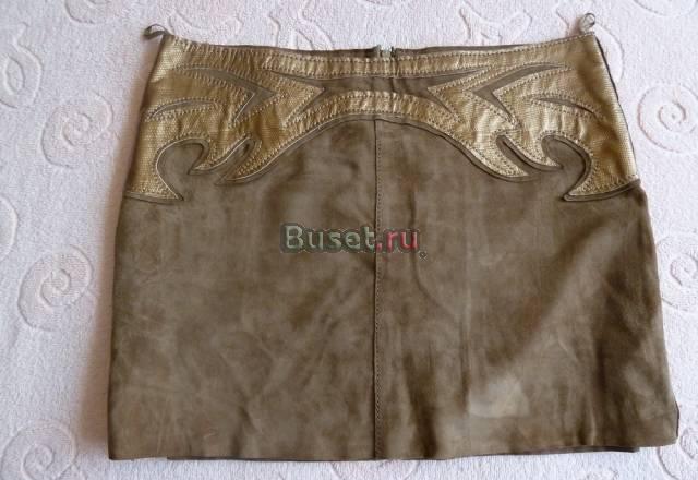 Юбка-мини замшевая Alberta Ferretti, б/у Москва