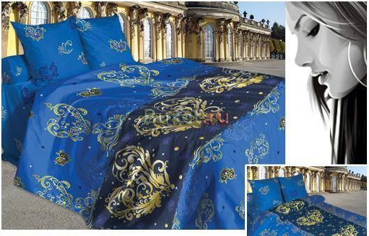 "Эммануэль, вид 4" - сатин семейный. 2 пододеяльн Москва