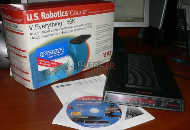 Модем US Robotics Courier V.Everything 56K V.92 Москва