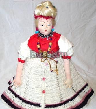 Баба на самовар или чайник. СССР Москва