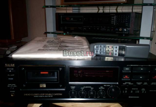 Кассетная дека akai GX-67 Made in Japan Москва