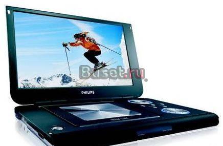Портативный DVD плеер Philips PET1002 продажа/ обм Москва