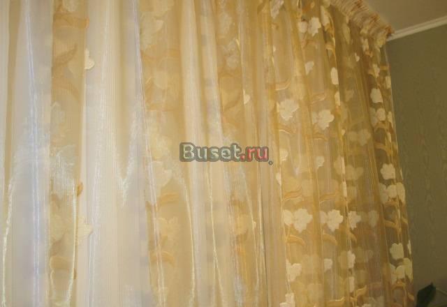 Штора тюль органза 2,65 на 8 метров Москва