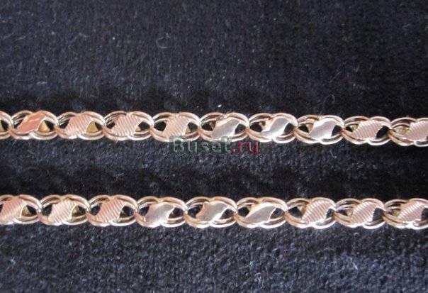 Браслет золотой - плетение " Черепашка " Санкт-Петербург