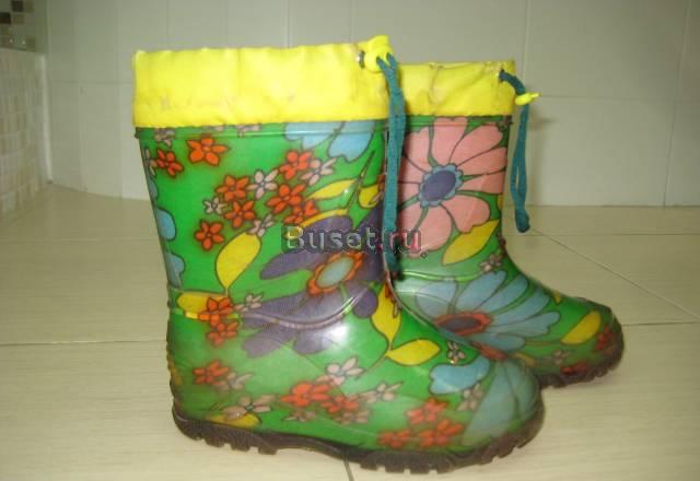 Резиновые сапожки Москва