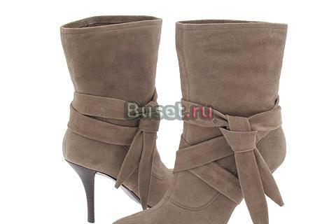 Сапожки из натур.замши (новые) Санкт-Петербург