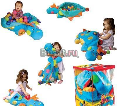 Динозавр Босс Boss сухой бассейн Москва