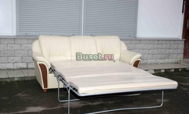 Диван кожаный, новый, раскладной Санкт-Петербург