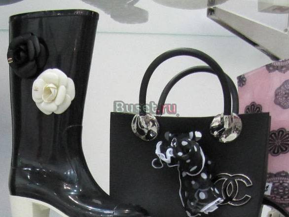 Сапоги резиновые chanel Москва