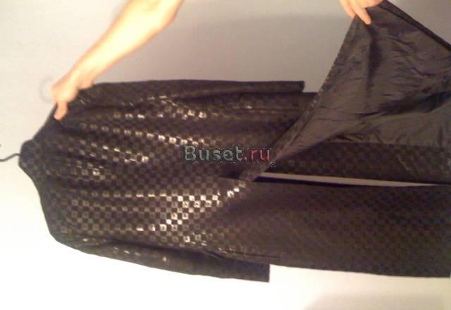 Элегантное дизайнерское Пальто dkny, атласное Москва