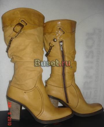 Итальянские кожаные сапоги excla р.39 (заброниров Санкт-Петербург