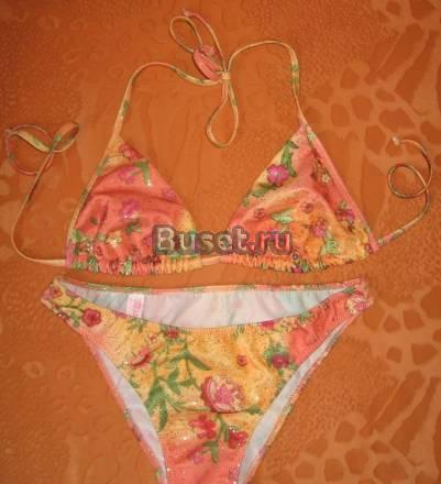 Купальник  lormar, Италия оранжево-розового цвета Москва