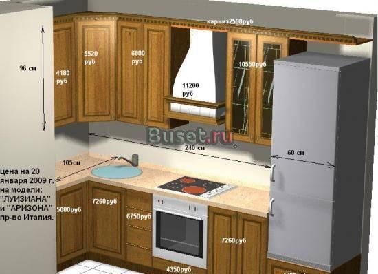 Кухни на заказ от производителя Москва