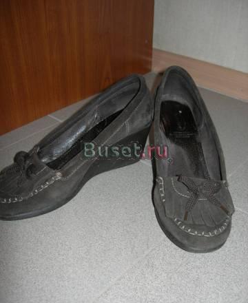 Продам туфли замша коричневые 39 Москва