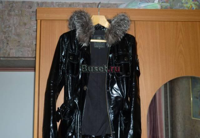 Куртка кожаная лаковая Санкт-Петербург