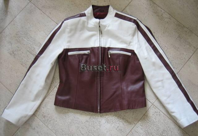 Кожанная куртка женская Москва