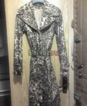 Плащ леопардовой расцветки Москва