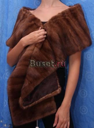 Норковая новая горжетка GF Ferre(дизайнерская шуба Москва