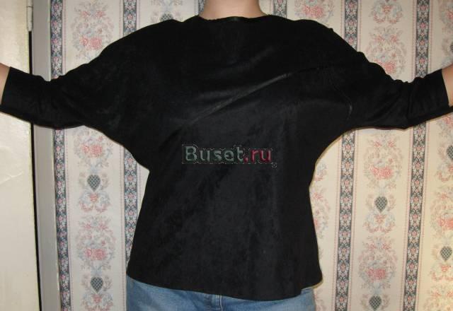 Кофта черная под бархат Санкт-Петербург