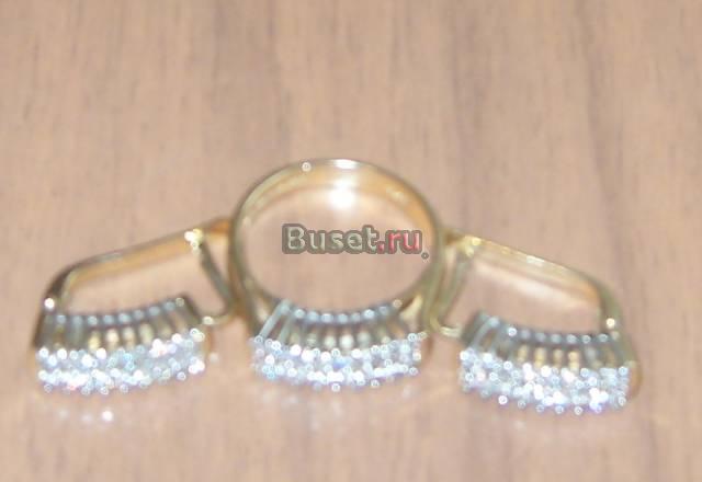 Золотое Кольцо и Серьги с Бриллиантами Москва