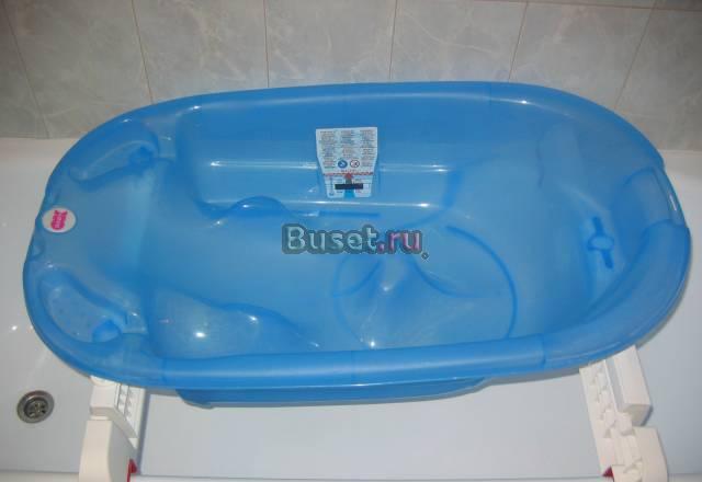 Детская ванночка OKBaby c металлической подставкой Москва