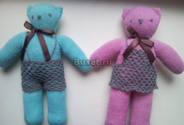 Вязанный мишка Москва