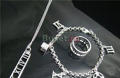 Комплект из серебра 925 пробы Санкт-Петербург