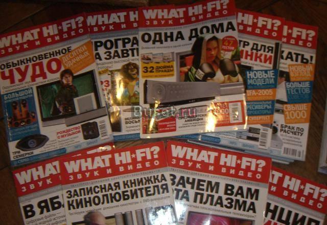 Журнал What HI-FI c 2001 года по 2006,39 номеров Санкт-Петербург