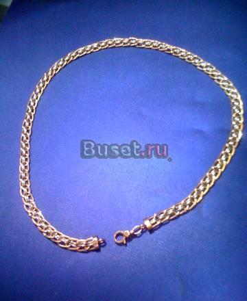 Золотая цепочка из желтого и белого золота Санкт-Петербург
