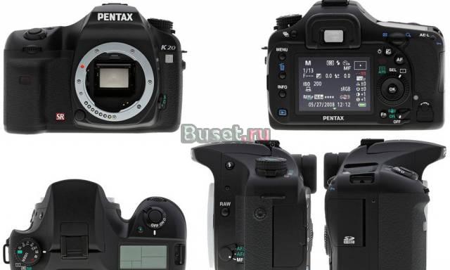 Зеркалка Pentax K20D+2 объектива и вспышка+сумка Москва