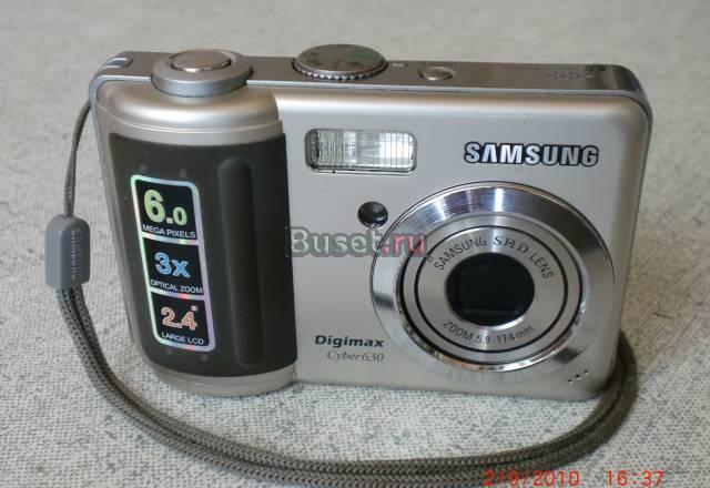 Фотоаппарат  samsung Digimax S600Cyber 630 Москва