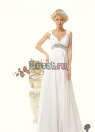 Новое свадебное платье в греческом стиле из коллек Москва