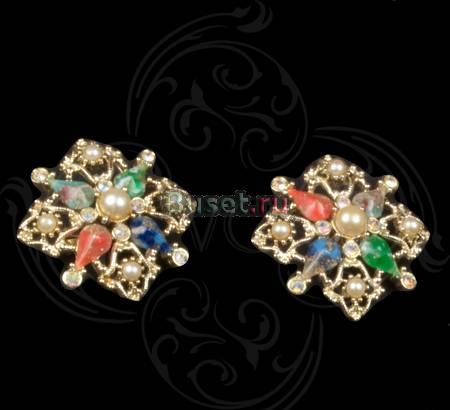 Винтажные клипсы галактика Санкт-Петербург