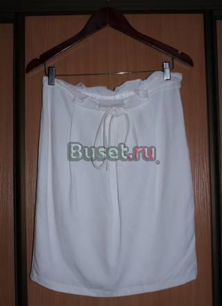 Белая юбка футляр Москва