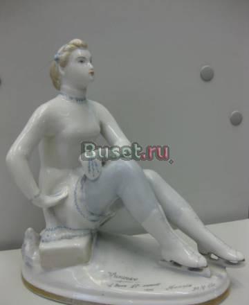 Фигуристка физкультурница лфз выс-17см длина-16см Санкт-Петербург