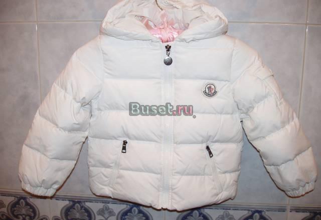 Пуховик ф moncler р 3А /98 +Чикко пух.р 86 Москва