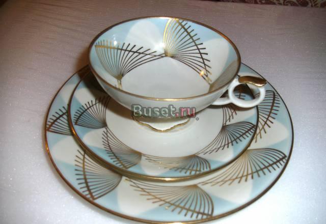 Немецкий чайный набор 3 предмета фирмы "Бавария" Санкт-Петербург