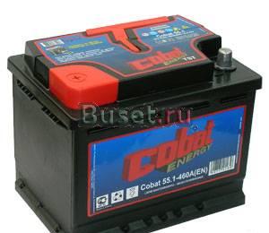 Аккумулятор Cobat 55.1 12V 55Ah 460A (EN) Москва